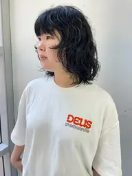 前髪カット+ カラー + バイカルテ2stepトリートメント ˚✧₊