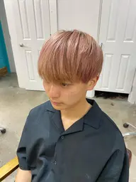 🎱メンズ限定🎱カット➕ダブルカラー（ブリーチ有り）➕トリートメント