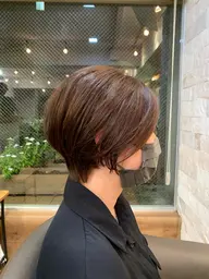 ⚠️営業後からのご案内！土曜のみのご案内！カラー🎶レディースシングルグレイカラーのみミディアムヘア👩🏻