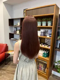 【最高級!ダメージ毛に☆】酸性ストレート+カット炭酸泉 ¥26670→¥21650