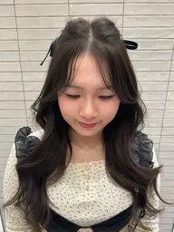 !✨2026年高校卒業する方限定✨!透明感カラー(ワンカラー)+トリートメント🎀