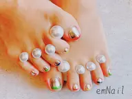 オフ無料/フットネイル画像再現華やか