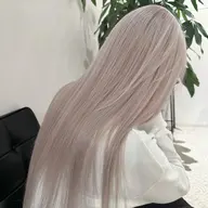 【うるうるな透明感】ケアブリーチ+カラー+トリートメント¥17000