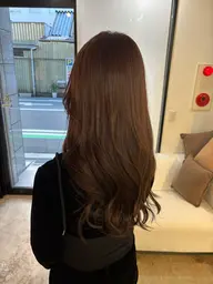 イルミナカラー使用🪽透明感ワンカラー🩵+ダメージケアトリートメント⭐️