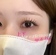【韓国風♡】美眉アイブロウスタイリング+まつ毛パーマ上下（デザイン選べます）¥15,630