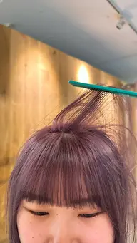 ケアブリーチリタッチ+ケアカラー+Aujuaクイックトリートメント