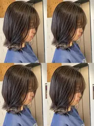 似合わせカット＋オージュア4ステップトリートメント☁️