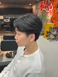 最高の毛流れで魅せるニュアンスパーマ➕メンズカット➕毛流れの最強維持トリートメント