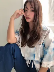 "極上の3stepハホニコトリートメント"＋カット＋似合わせテイスト巻き髪😊