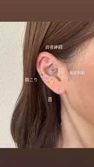 【耳ツボジュエリー💎】まずはお試し1粒​〜​🌟お耳マッサージ付き💆‍♀️♡