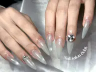 【平日限定】オフなし♢﻿チップ長さだし10本★マグネットネイル