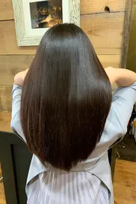💛No.3人気💛❣️絶対満足❣️超絶さらさらストレートヘアに💖【似合わせカット+縮毛矯正+プレトリートメント】