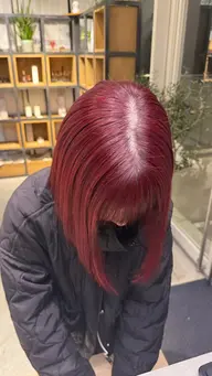 【ミニモ限定🌷】全頭ブリーチ＋カラー＋内部補修トリートメント✨