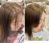 『カウンセリング、シャンプー、ブロー、エンジェリックケア』生え癖悩みの方必見！