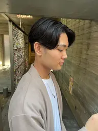 (メンズ限定)メンズカット＋ナチュラルパーマ、ニュアンスパーマ💫大阪/梅田/茶屋町/中崎町