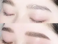 【美眉スタイリング+似合わせデザインパーマ】眉とまつげのセットメニュー♪パリジェンヌもOK🌈