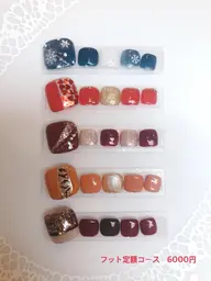 定額フットコース💅※カラー変更可　　　　　　　　オフありは＋500円（4週内再来のお客様はオフ代０円）