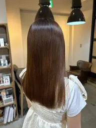 【サラ艶✨】🎀髪質改善酸性ストレート+髪質改善トリートメント