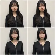 【👑エクステ人気No.1✨️】ワンカラー➕ULTOWAトリートメント➕シールエクステ80本➕馴染ませカット《韓国ヘア》