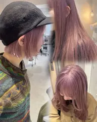 🎀2Bleach + color + 2steptreatment🎀