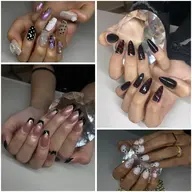 ジェルネイル長さ出し有