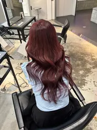 🇰🇷韓国風ワンカラー➕🎀人毛シールエクステ60本​〜​本数は相談可能🙆‍♀️