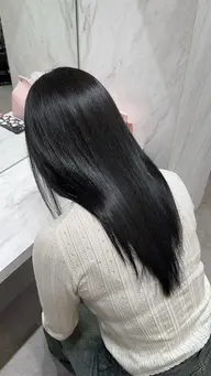 【4月限定価格】オフブラック🖤 実習や就活にオススメ！落とせる黒＋クイックトリートメント