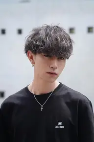 【🔴ミニモ限定初回クーポン🔴】カット✂️+波巻きスパイラルパーマ🌀(メンズカット/メンズパーマ)