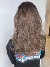 透明感MAX🌈【ブリーチ無しダブルカラー】✨改善トリートメント付き✨ロング料金無し❤️