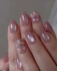 マグネット+花3Dアート2本¥6500 【本店ソフトジェルオフ無料他店¥500】