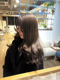 【極上リラックス🛍️】カラー&ヘッドスパ&髪質改善トリートメント💿🪩(整えカット付)