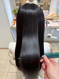 🔆U24🔆黒染めフルカラー+トリートメント🌿