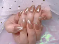 SNS人気❤️フラッシュネイル❤️マグネット❤️ワンカラー《自爪/オフ別料金》