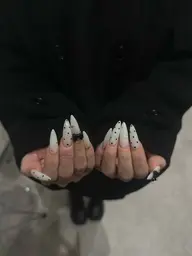 【オフなし】🤍1cm以上の長さだし/チップスカルプ持ち込みデザイン☪️✨アート6本まで