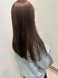 縮毛矯正+高級トリートメント(カット込み)