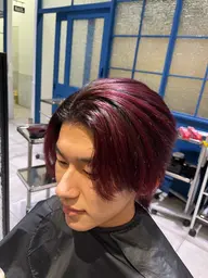 ⛓️【垢抜け確定】メンズ向けブリーチオンカラー💥周りと差がつくワンランク上の髪色に⛓️　¥10,395