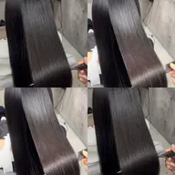 前髪&顔まわりカット+前髪縮毛矯正🧡✨