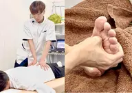 人気No.1【首肩こり/腰痛/疲労/猫背】全身ソフト整体＋足つぼ 100分¥10500→¥5000