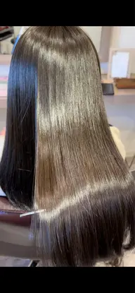 【艶度No.1メニュー】✨カット&シルキーエステ&髪質改善カラー✨【極上の髪質改善ストレートで艶髪へ🤍】