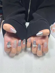 マグネットネイル　自爪で　¥5000