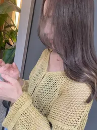 【新規限定🉐】カット+透明感カラー+ミルボン3stepトリートメント