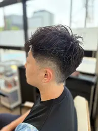 メンズカット+パーマ