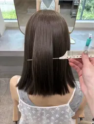 🙎🏻♀️フェイスライン 縮毛矯正✨