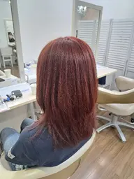【ダメージレス】色落ちも考えたワンカラー‼️+トリートメント