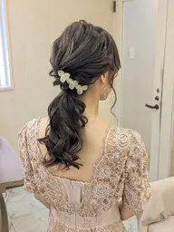【8時台予約】結婚式お呼ばれヘアセット