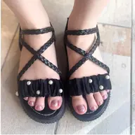 【新規・オフ無し】フットワンカラー🌙/パラジェル