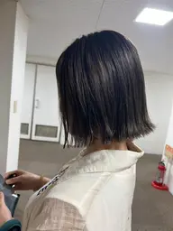 🤍🧡 カット+カラー＋頭ほぐしヘッドスパ＋マイクロバブル付き🍊🍋