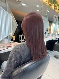 【🎓ミニモ学割🎓】透明感艶カラー🎨+髪質改善トリートメント🌱+炭酸ヘッドスパ🫧