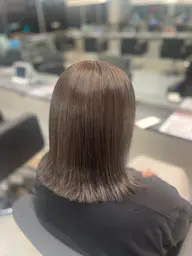 大人気✨透明感スロウカラー＋カット✂️＋2stepトリートメント🎶