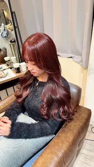 💎ブリーチ無しダブルカラー💎